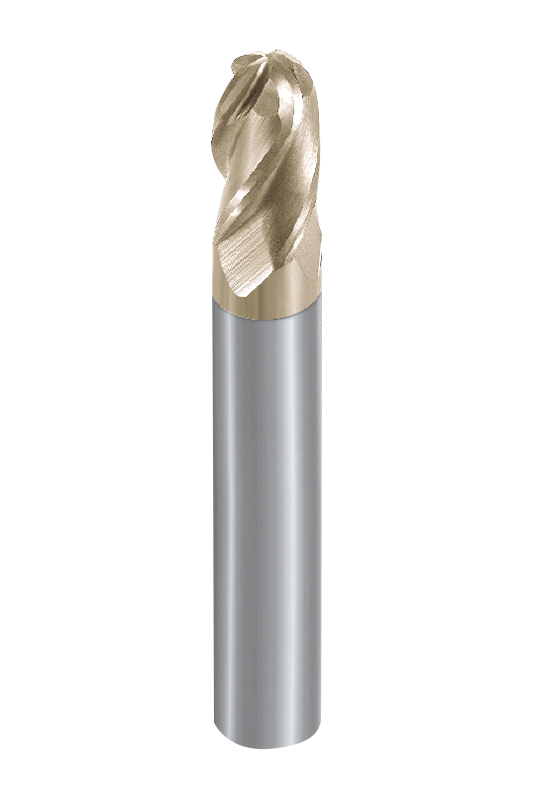 Titanlegering bearbetning 4 flöjt kulnos pinnfräsar